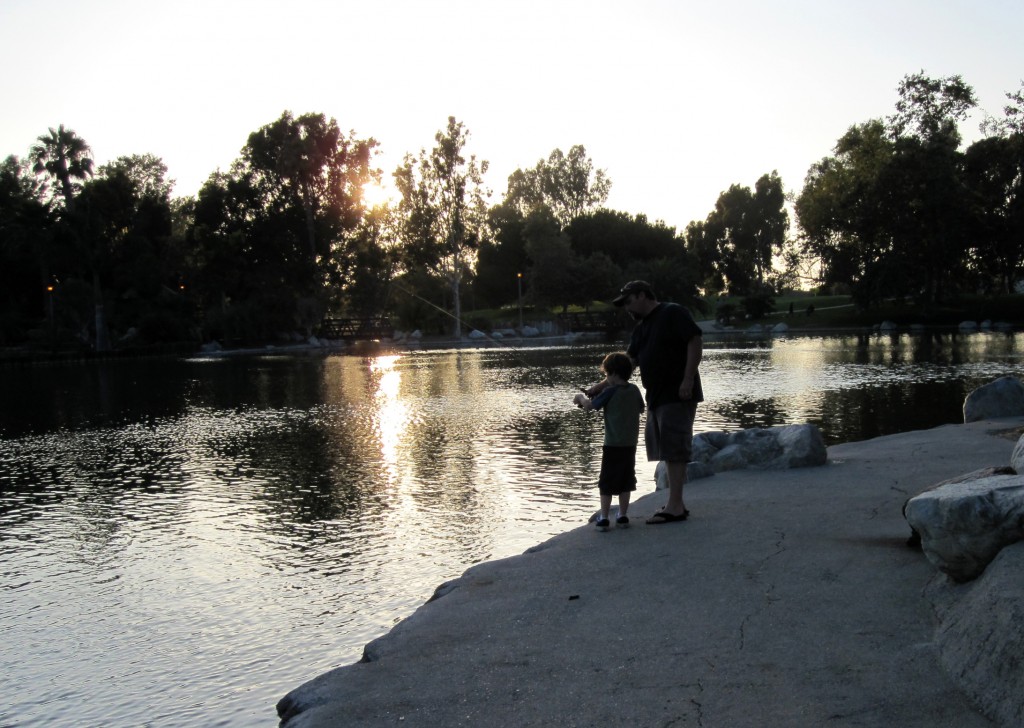 Mile Square Park fishing